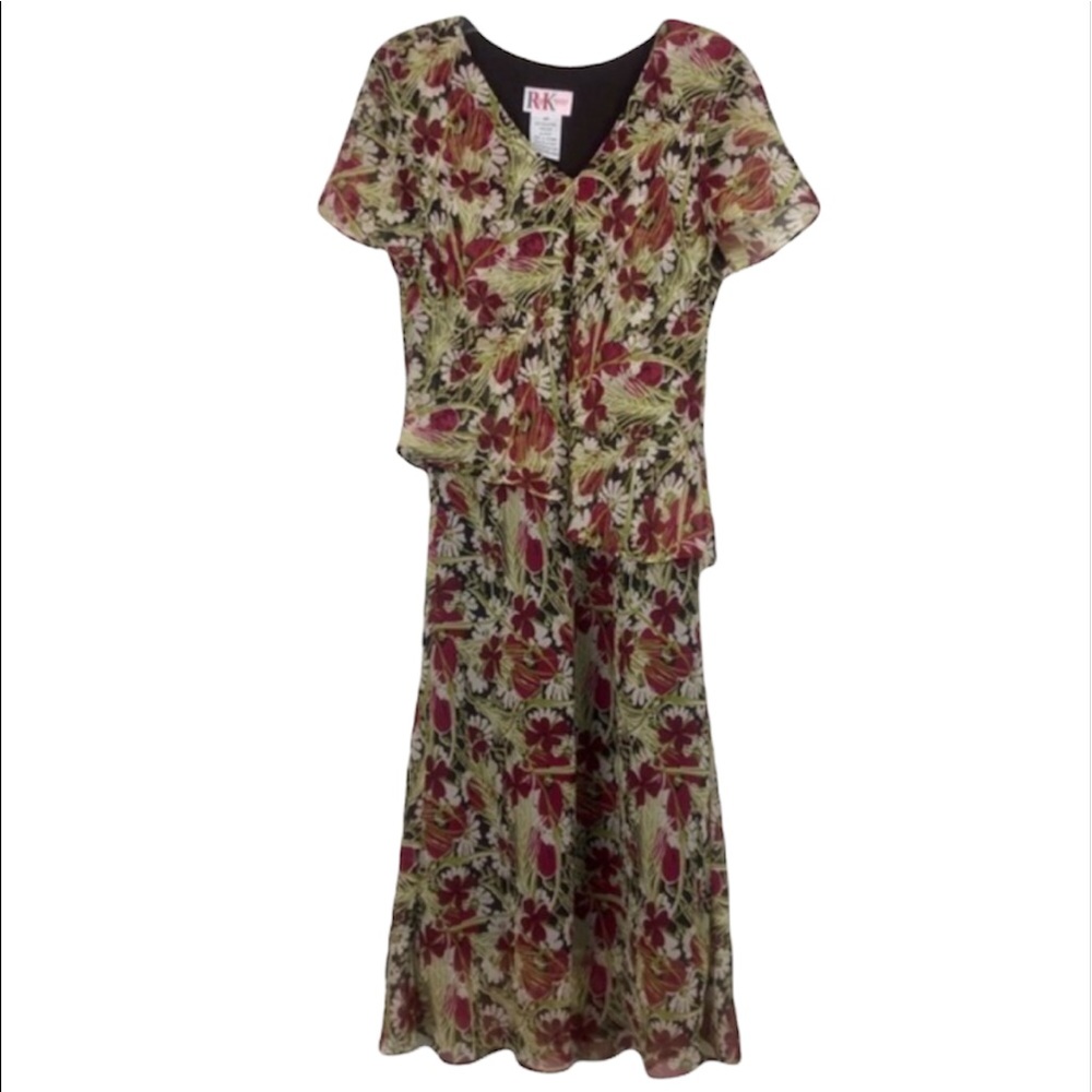 Vintage R&K Originals Floral Dress